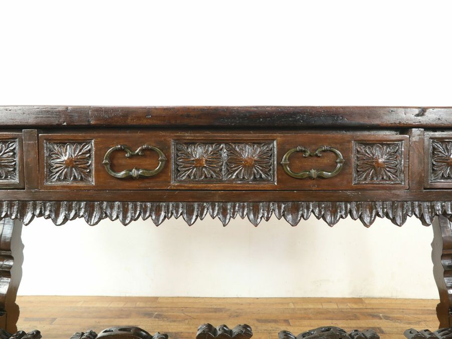 レジカウンター テーブル　アンティークフレックス