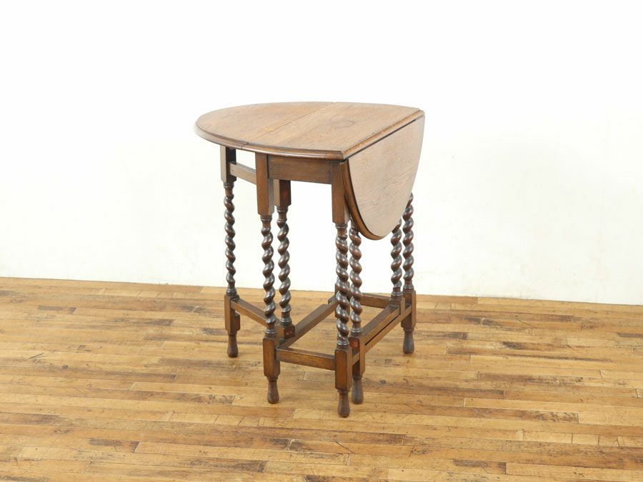 ゲートレッグテーブル　アンティークフレックス