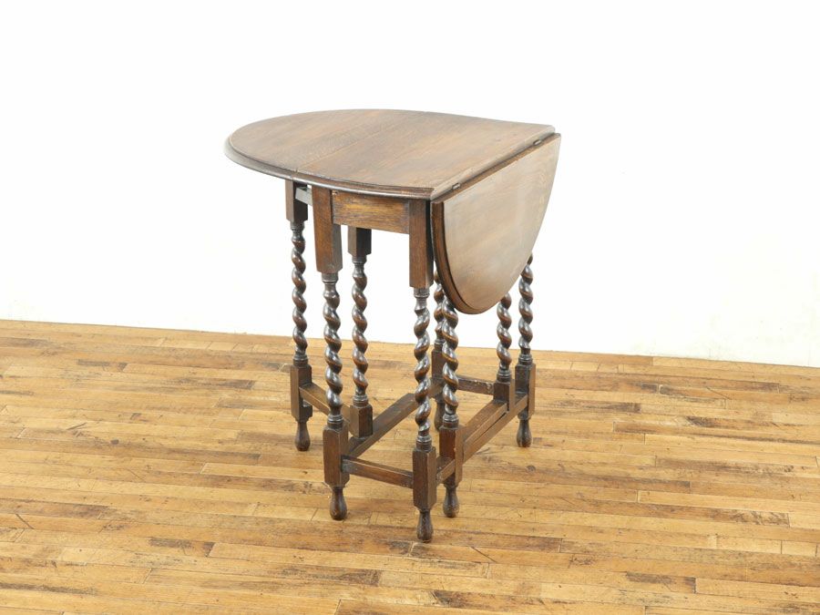 ゲートレッグテーブル　アンティークフレックス