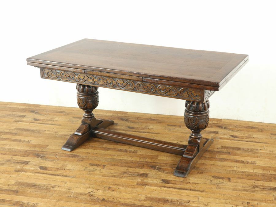 ドローリーフテーブル　アンティークフレックス