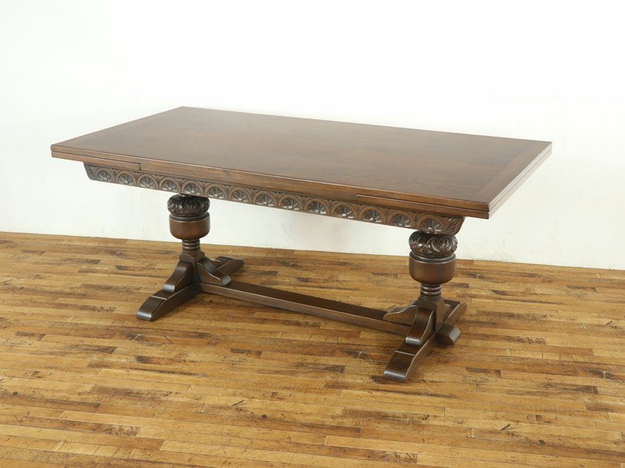 ドローリーフテーブル　アンティークフレックス