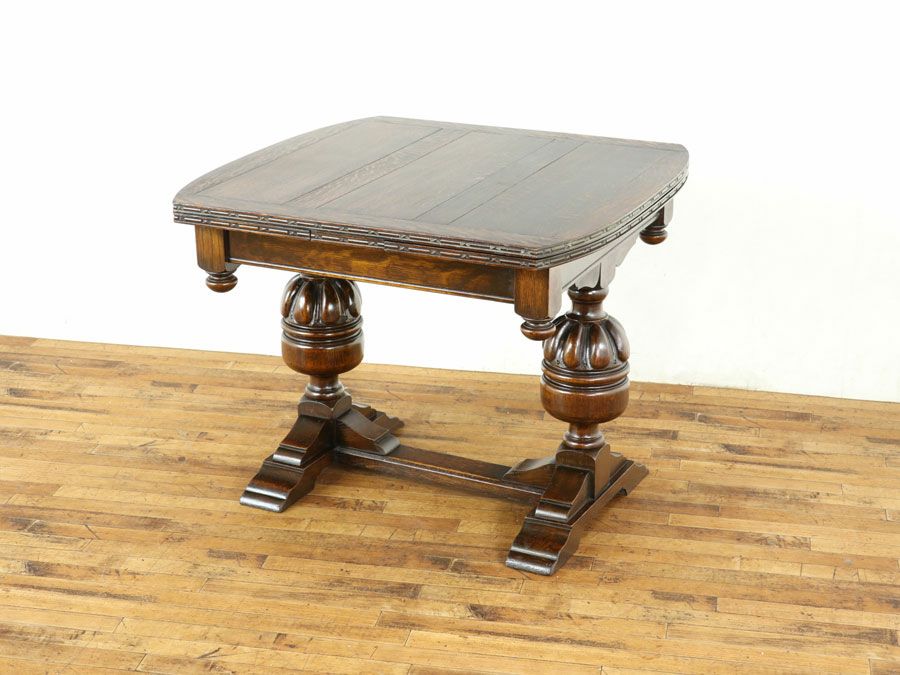 ドローリーフテーブル　アンティークフレックス