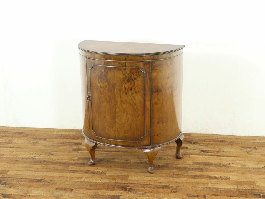 ハーフムーンサイドキャビネット