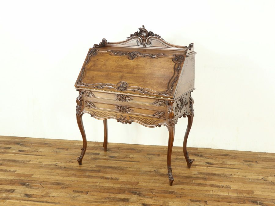 ロココ様式 ライティングビューロー 書き物机