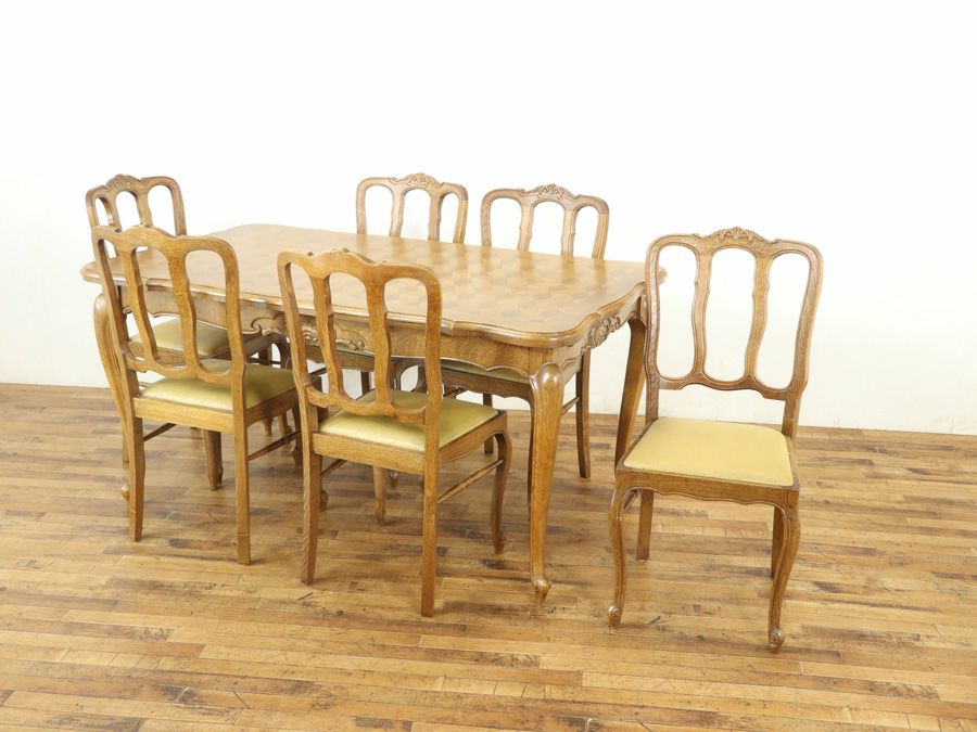 テーブルチェアセット　アンティークフレックス