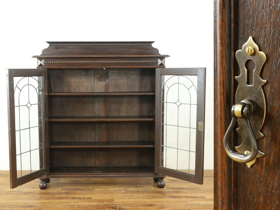 ステンドブックケース　アンティーク