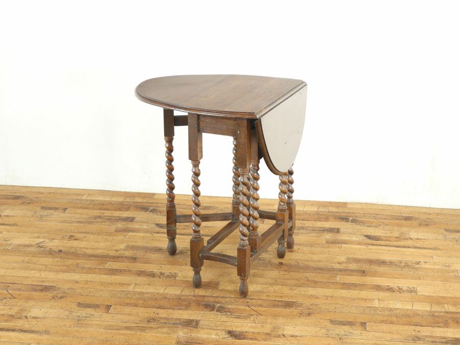 ゲートレッグテーブル　アンティークフレックス