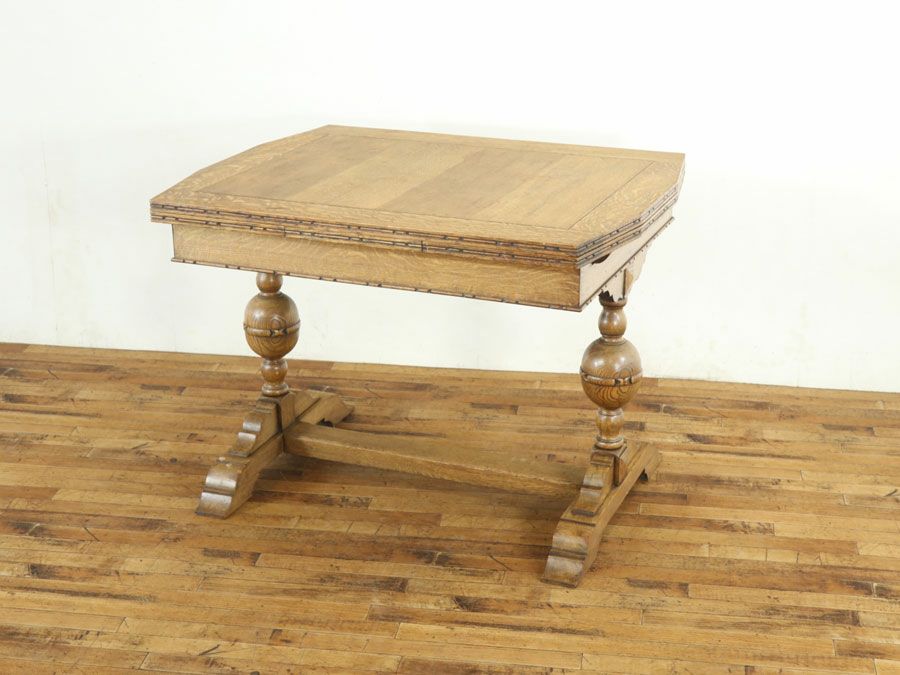 ドローリーフテーブル　アンティークフレックス