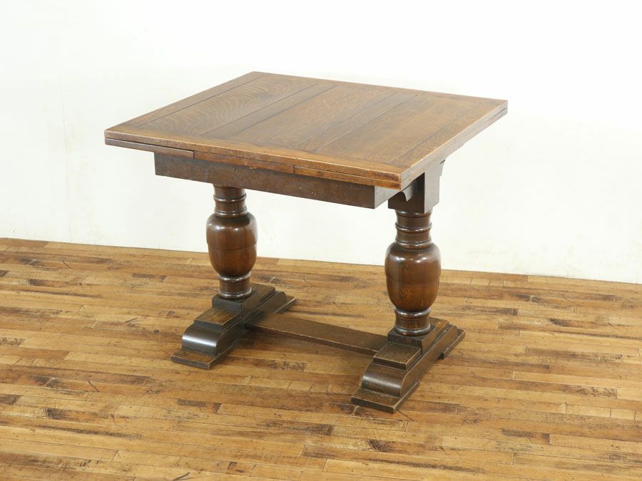 ドローリーフテーブル　アンティークフレックス