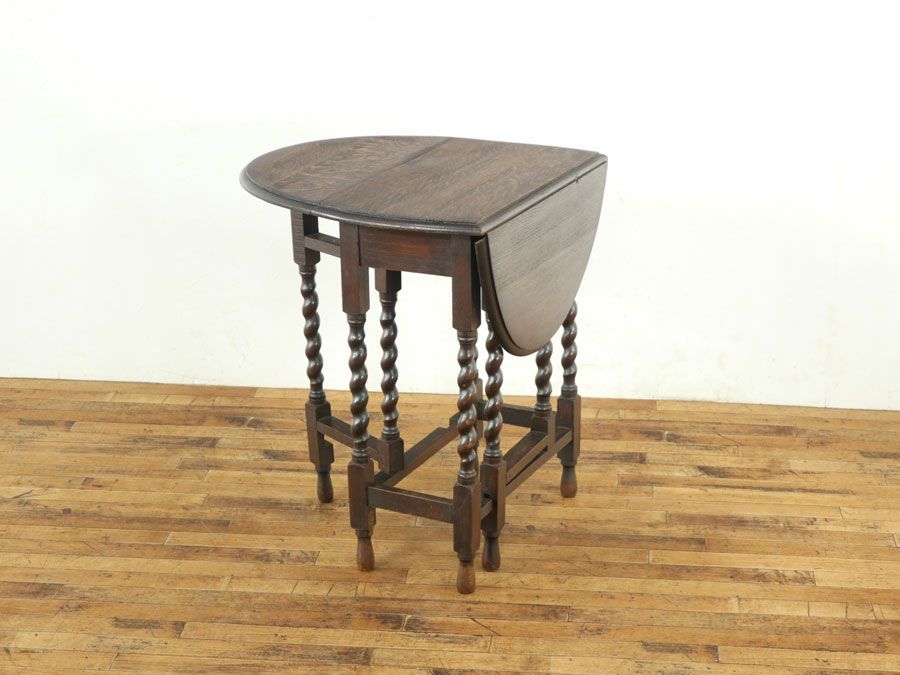 ゲートレッグテーブル　アンティークフレックス