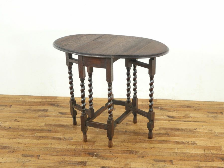 ゲートレッグテーブル　アンティークフレックス