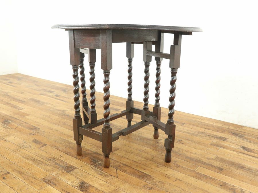 ゲートレッグテーブル　アンティークフレックス