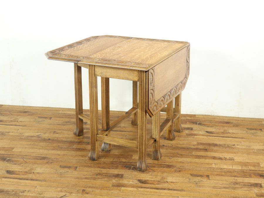 ゲートレッグテーブル　アンティークフレックス