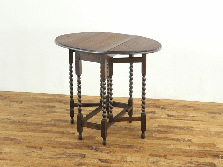 ゲートレッグテーブル　アンティークフレックス