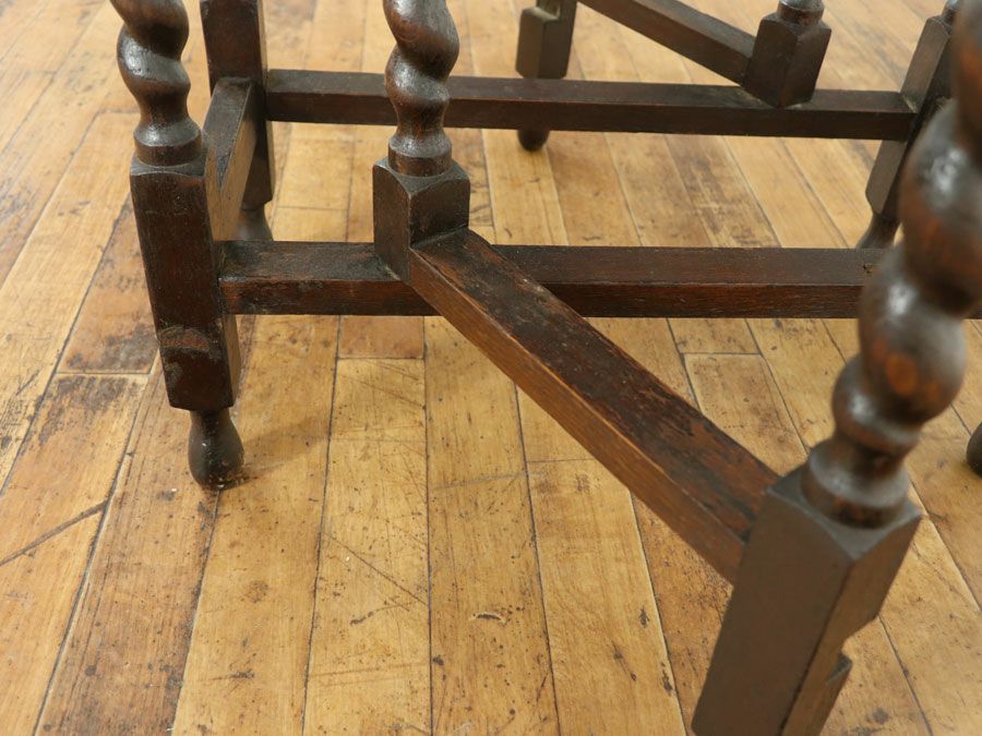 ゲートレッグテーブル　アンティークフレックス