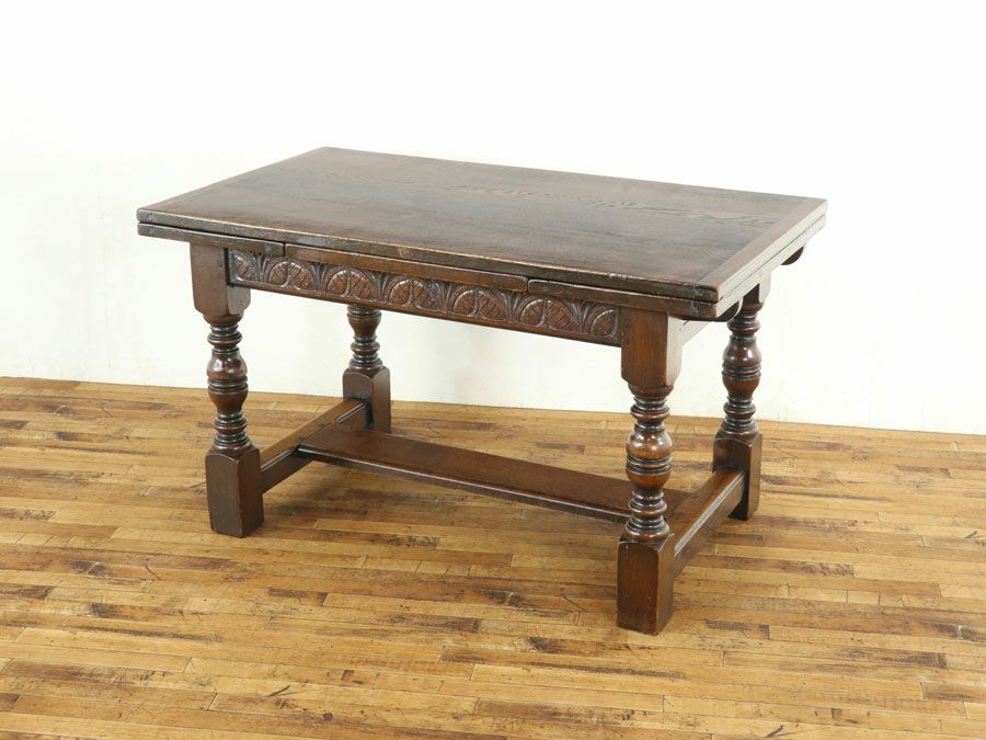 ドローリーフテーブル　アンティークフレックス