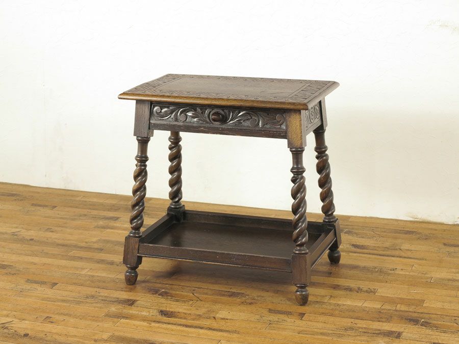 サイドテーブル　アンティーク家具