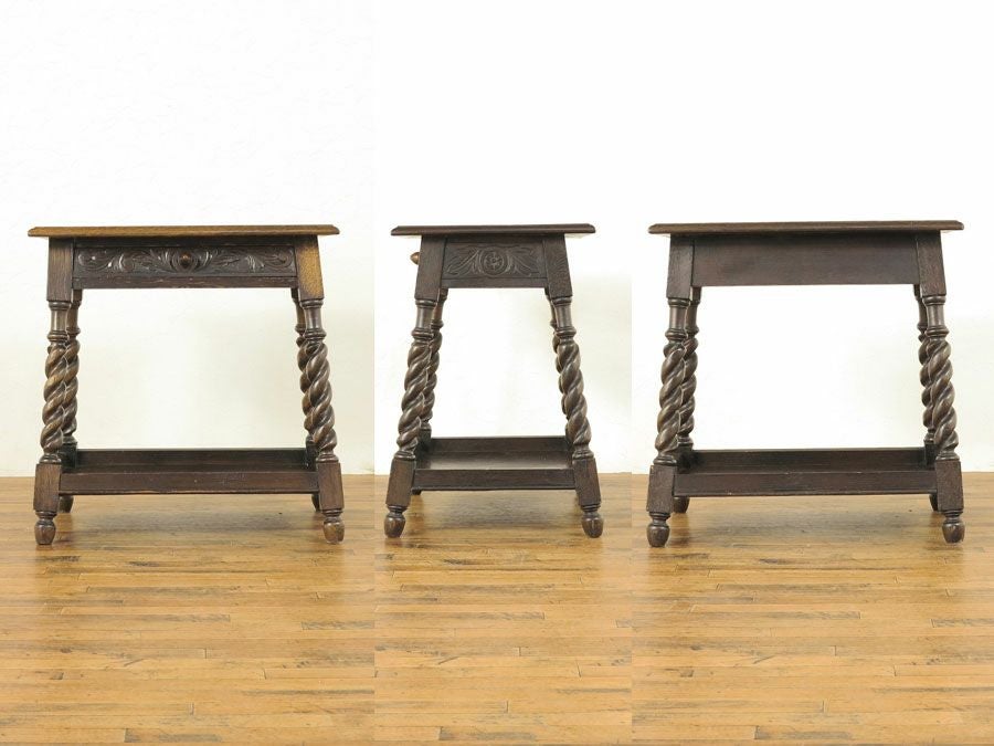 サイドテーブル　アンティーク家具