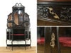 アンティーク家具　ビクトリアンパーラーキャビネット