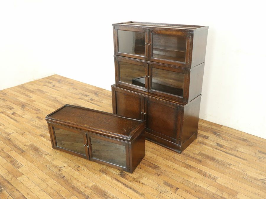 アンティーク家具　スタッキングブックケース
