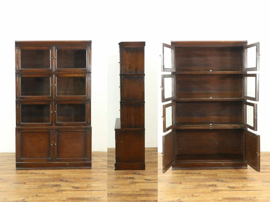 アンティーク家具　スタッキングブックケース