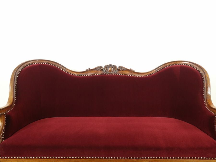 アンティーク家具　ルイフィリップソファー