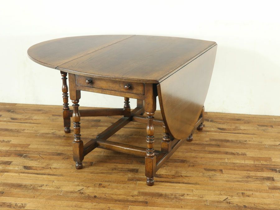 ゲートレッグテーブル　アンティークフレックス