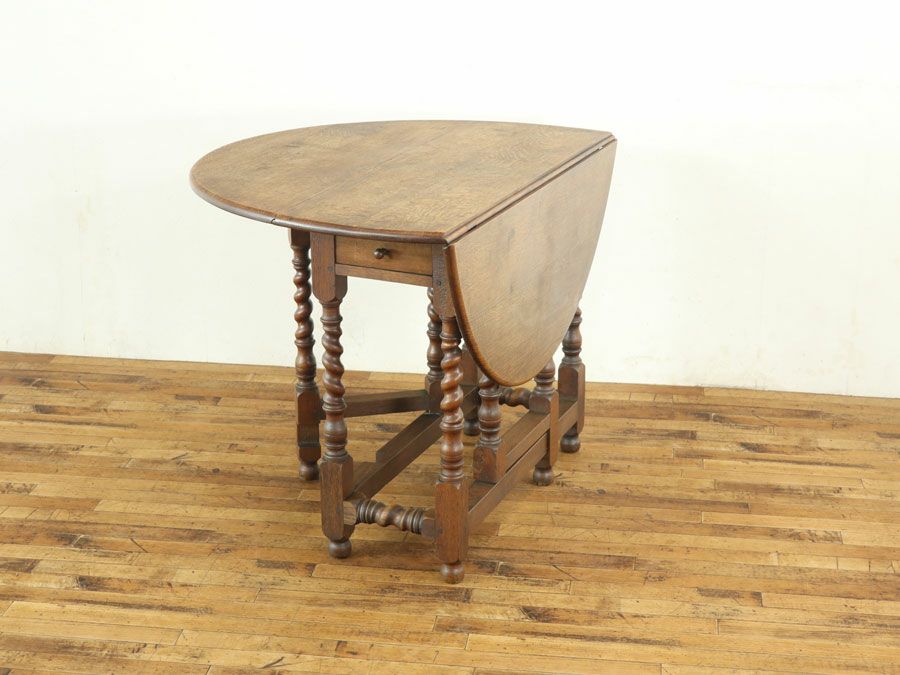 ゲートレッグテーブル　アンティークフレックス