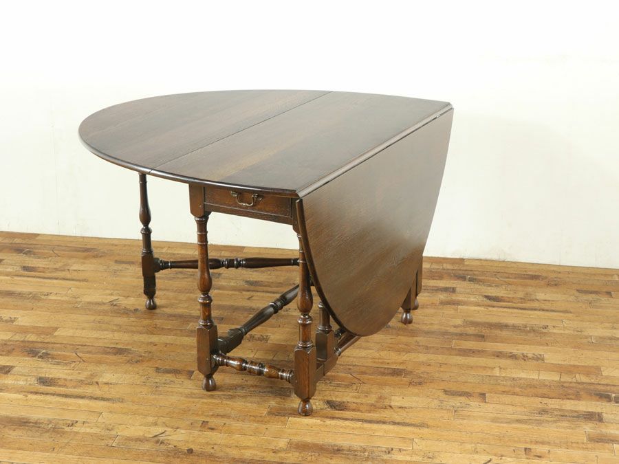 ゲートレッグテーブル　アンティークフレックス