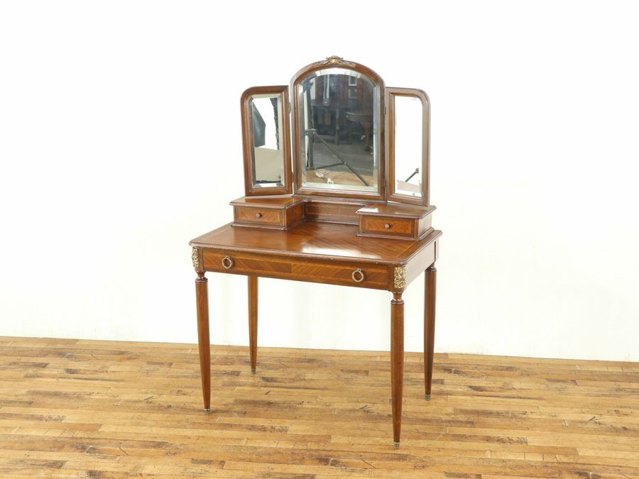 小ぶりなサイズの三面鏡 ドレッサー 70389 | アンティークフレックス