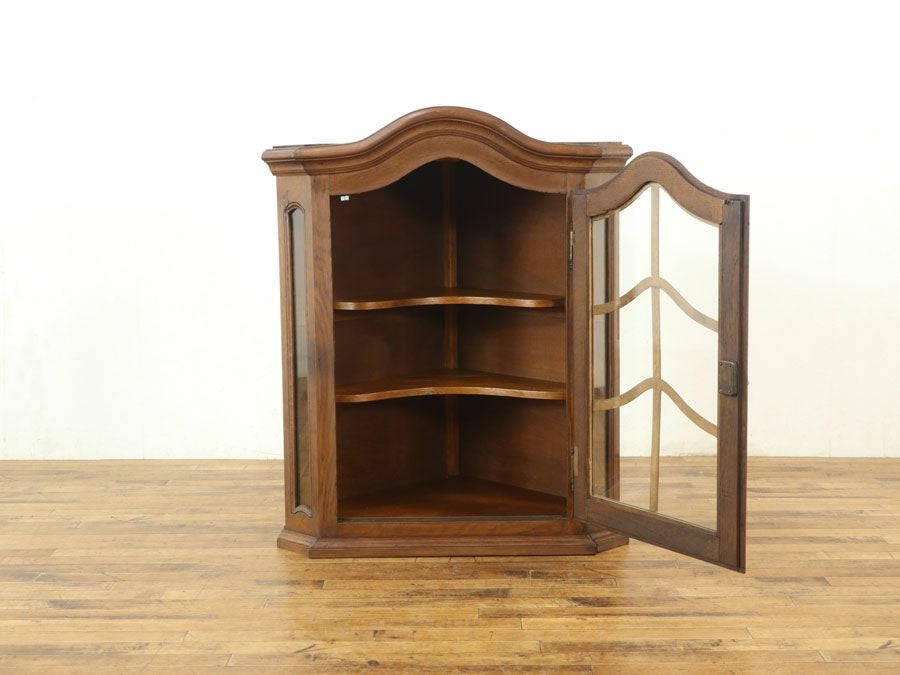 フランスアンティーク家具　コーナーキャビネット