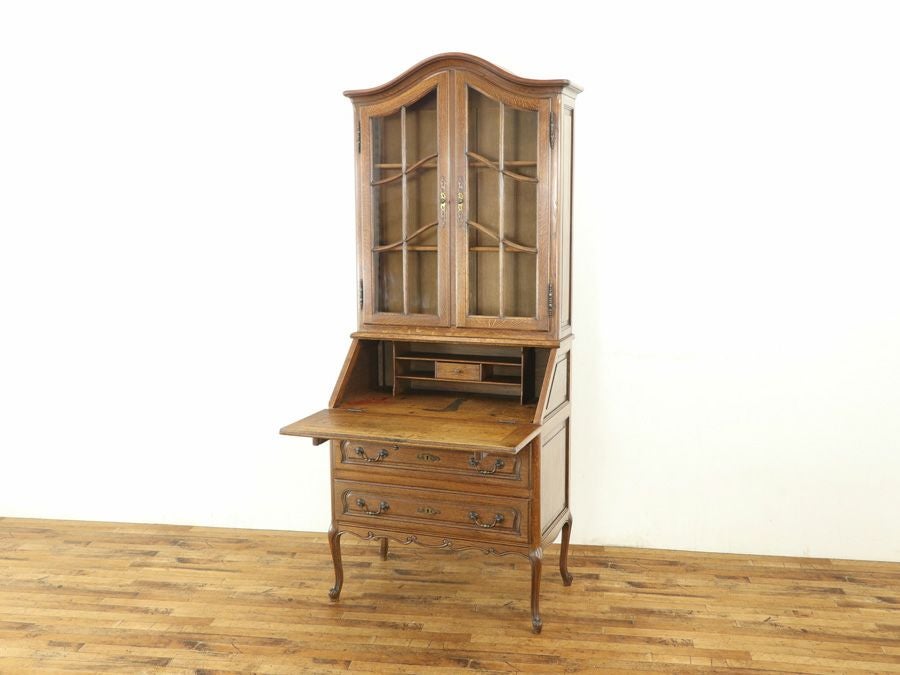 アンティーク家具 ブックビューロー 64670