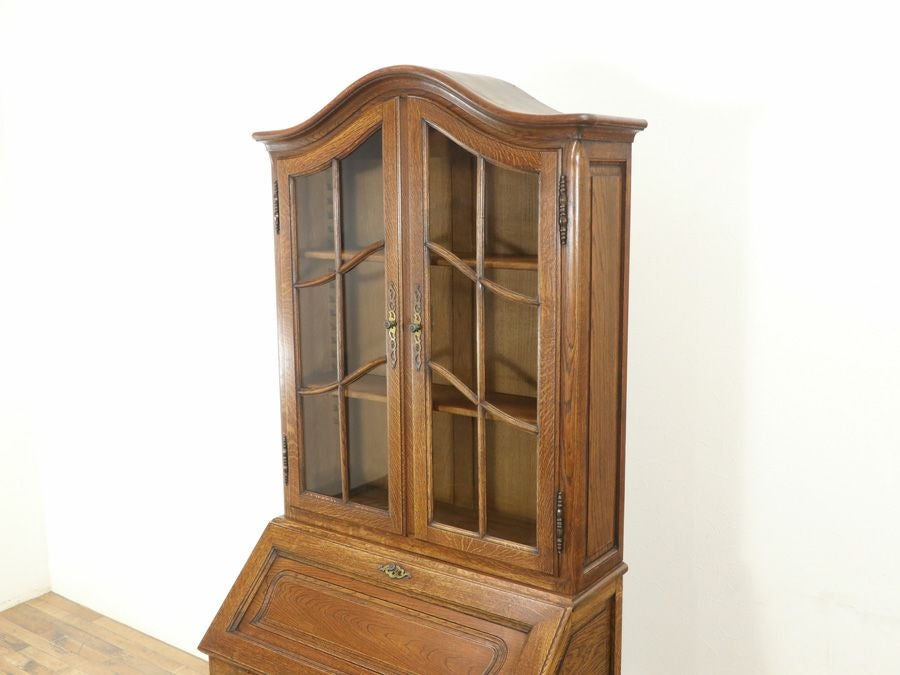 アンティーク家具 ブックビューロー 64670