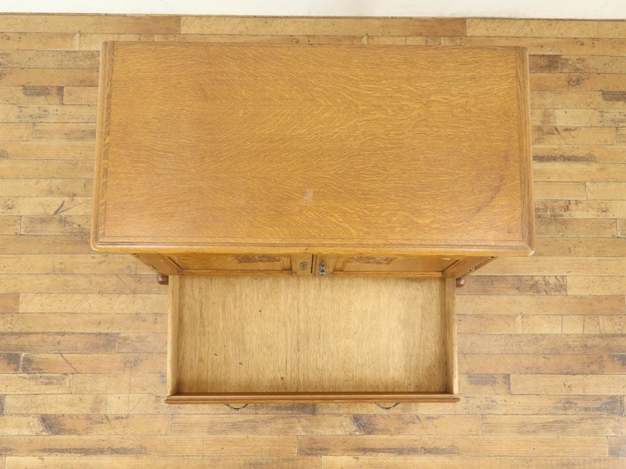 アンティーク家具 キャビネット 64682