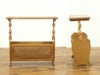 アンティーク家具 マガジンラック 64733b