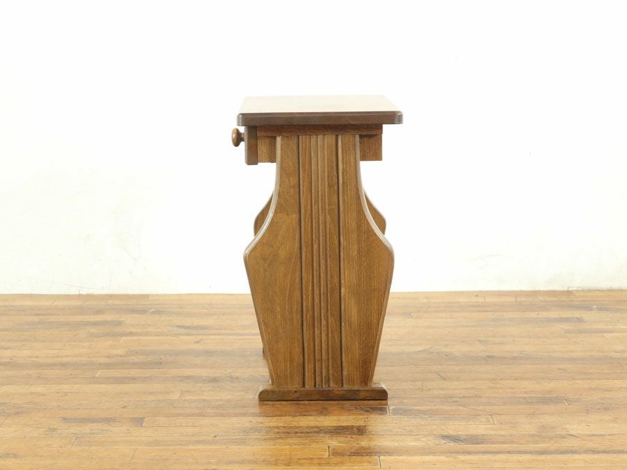 アンティーク家具 マガジンラック 64736j