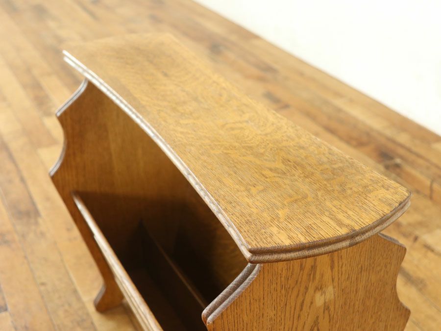 アンティーク家具 マガジンラック 64736c