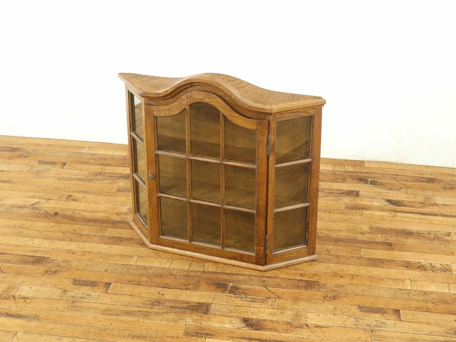 アンティーク家具 ウォールキャビネット 64734