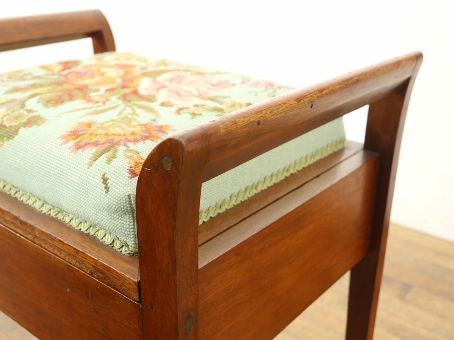 アンティーク家具 ピアノスツール 58490a