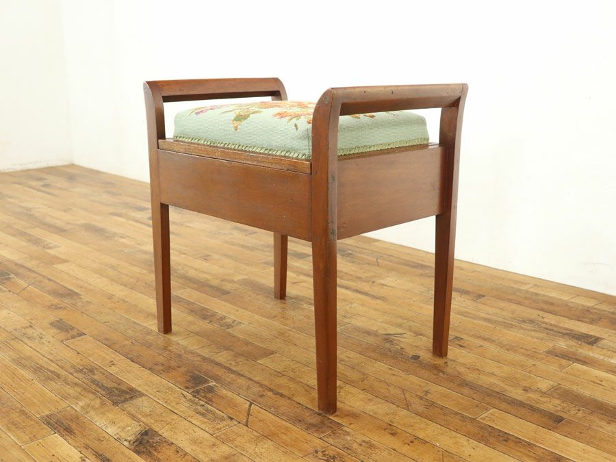 アンティーク家具 ピアノスツール 58490a