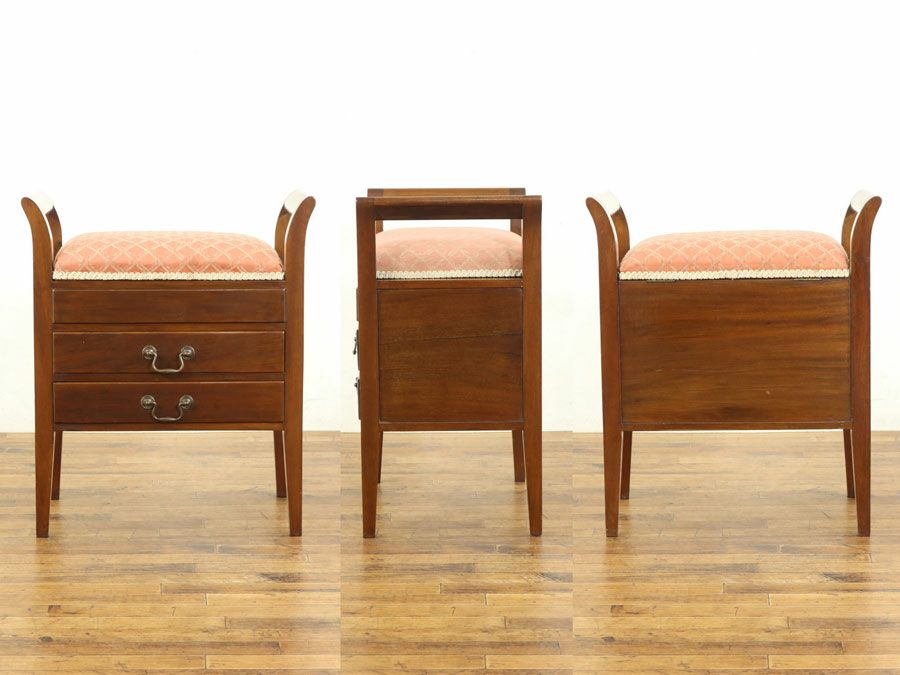 アンティーク家具 ピアノスツール 58494d