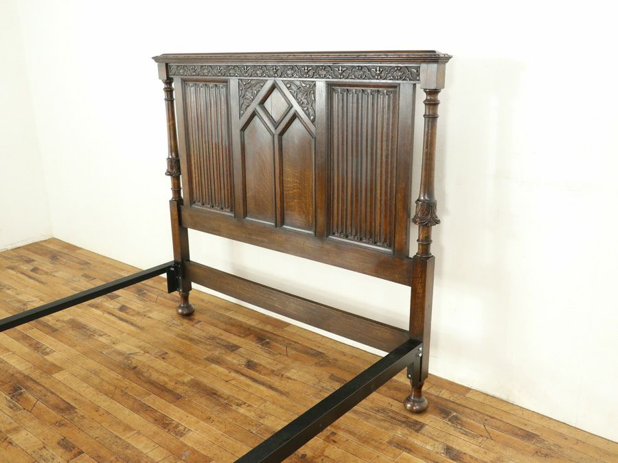 アンティーク家具 ベッドフレーム 58183