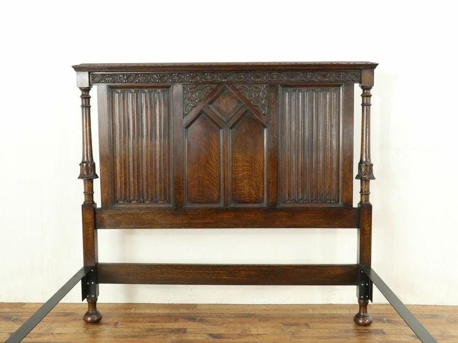 アンティーク家具 ベッドフレーム 58183