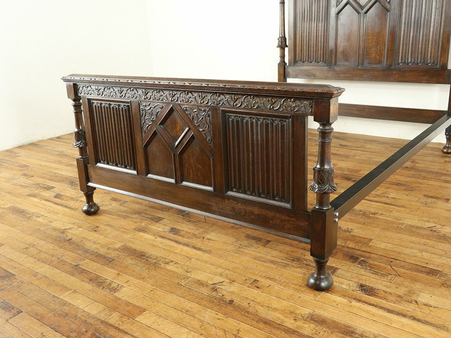 アンティーク家具 ベッドフレーム 58183