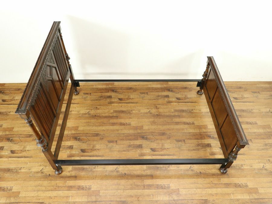 アンティーク家具 ベッドフレーム 58183