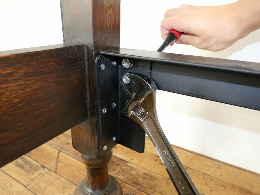 アンティーク家具 ベッドフレーム 58183