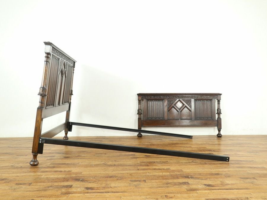アンティーク家具 ベッドフレーム 58183