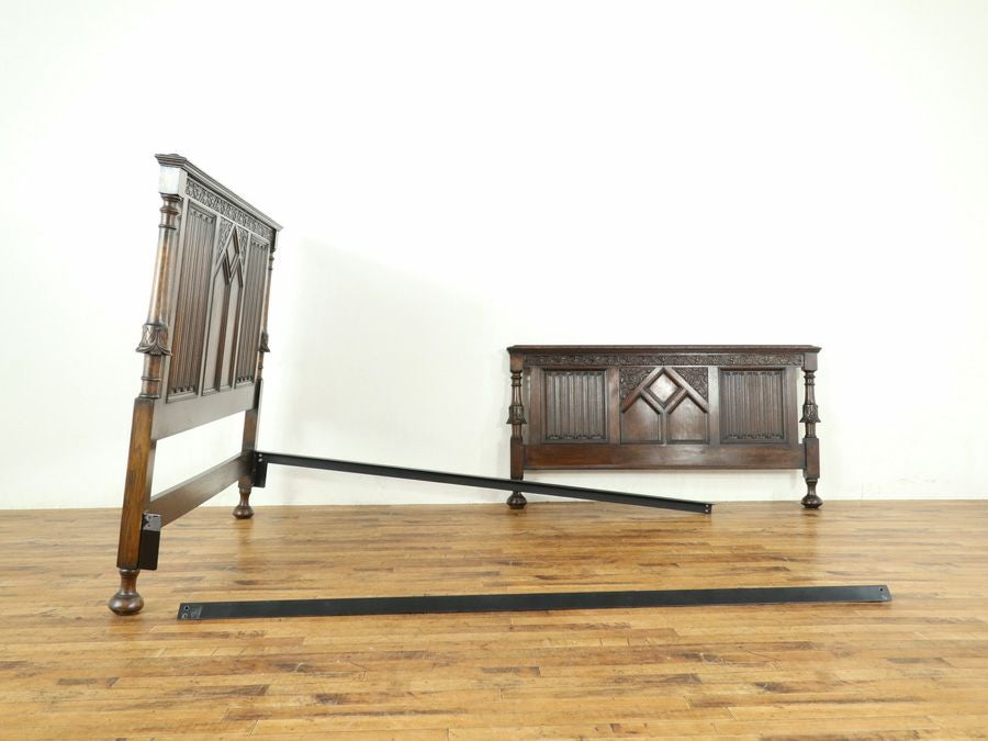 アンティーク家具 ベッドフレーム 58183