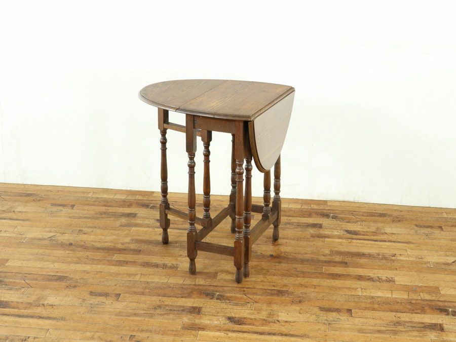 アンティーク家具 ゲートレッグテーブル