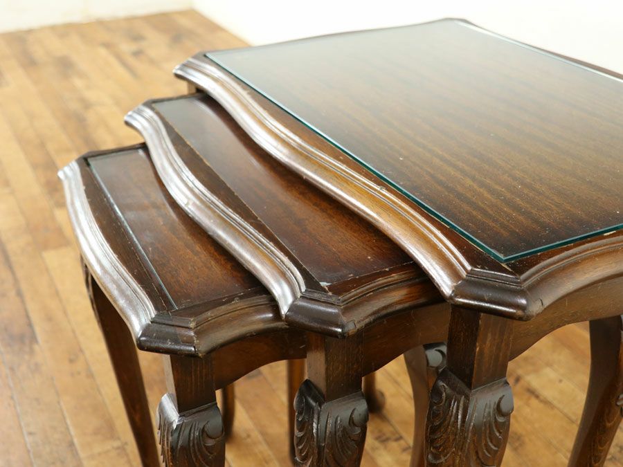 アンティーク家具 ネストテーブル